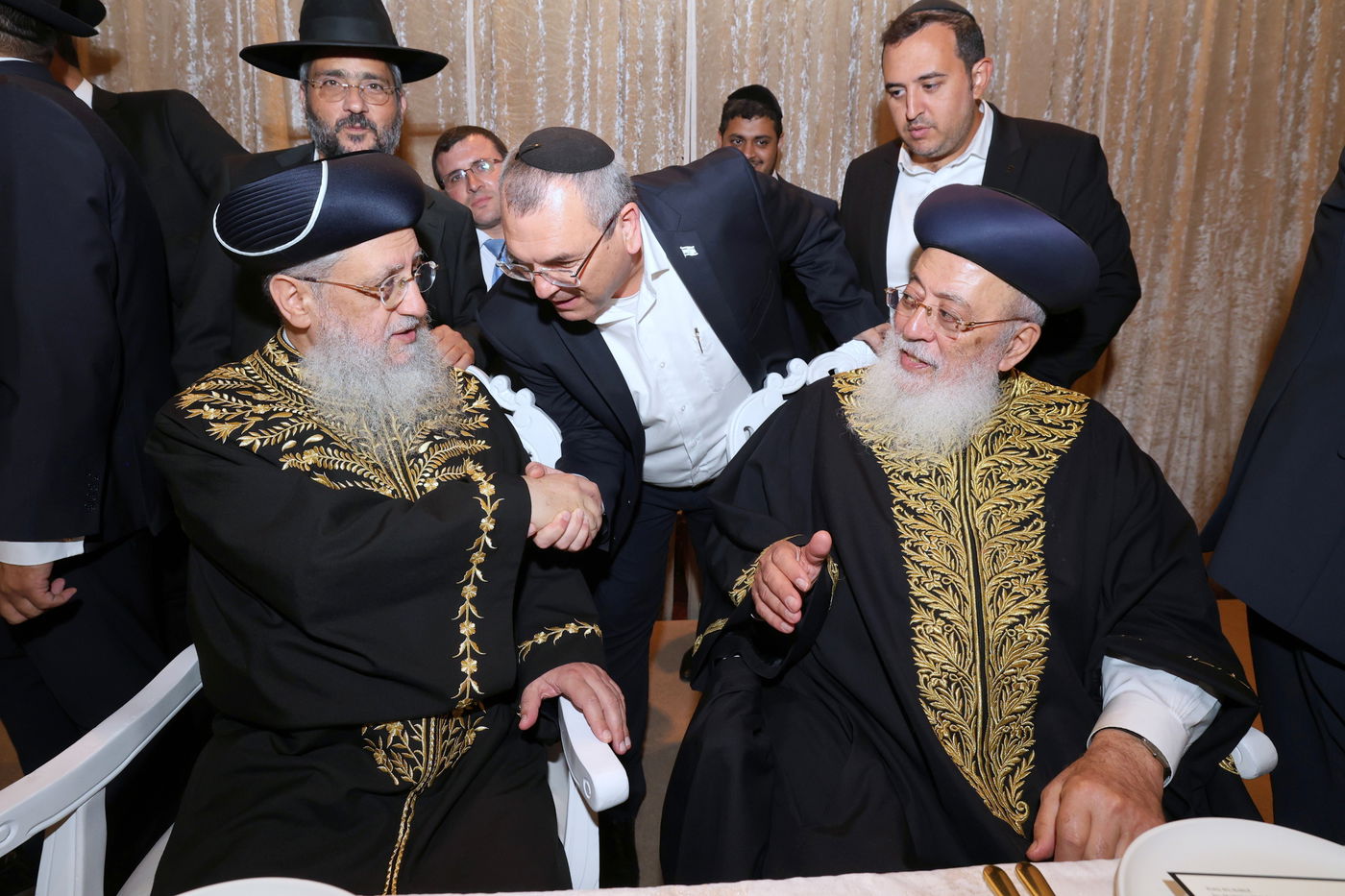 שמחת נישואי נכדת הראשל"צ הגאון רבי דוד יוסף