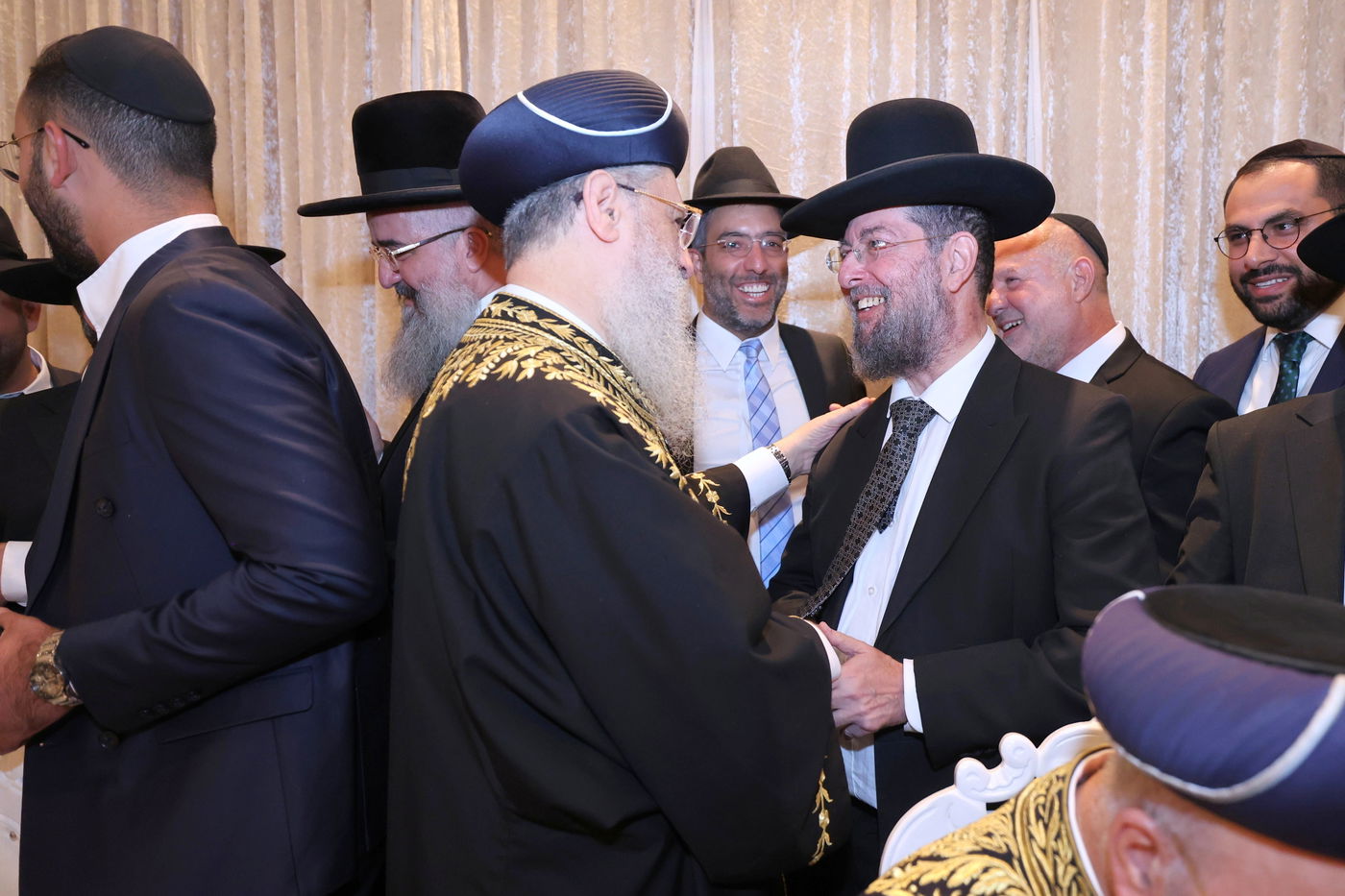 שמחת נישואי נכדת הראשל"צ הגאון רבי דוד יוסף