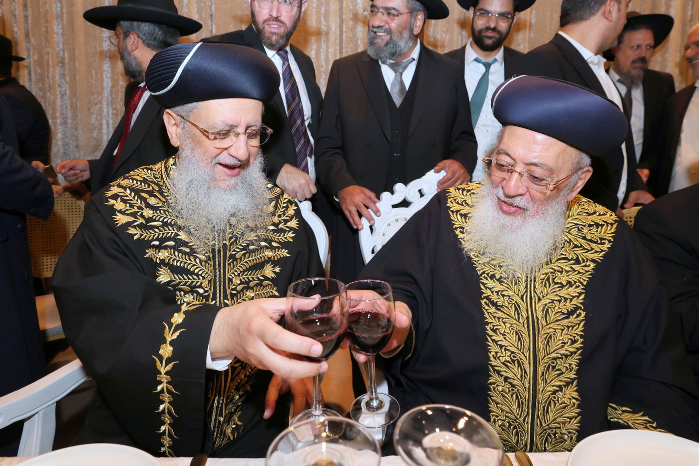 שמחת נישואי נכדת הראשל"צ הגאון רבי דוד יוסף