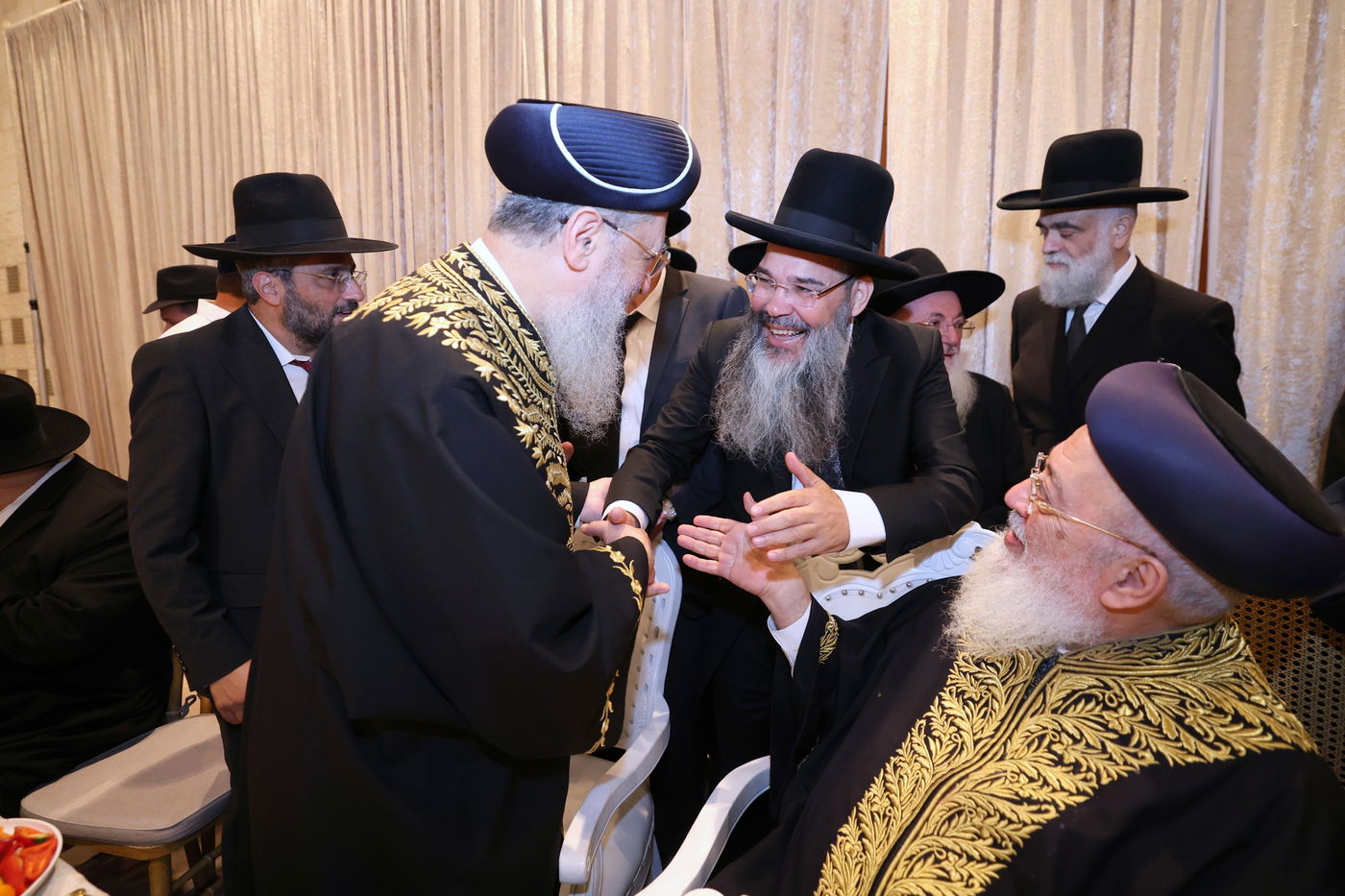 שמחת נישואי נכדת הראשל"צ הגאון רבי דוד יוסף