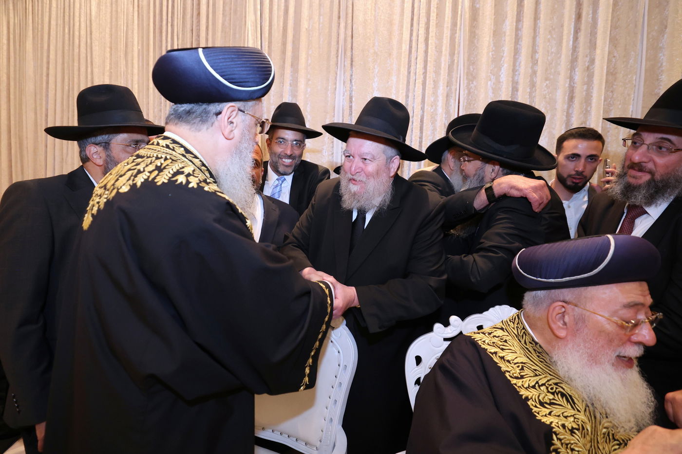 שמחת נישואי נכדת הראשל"צ הגאון רבי דוד יוסף