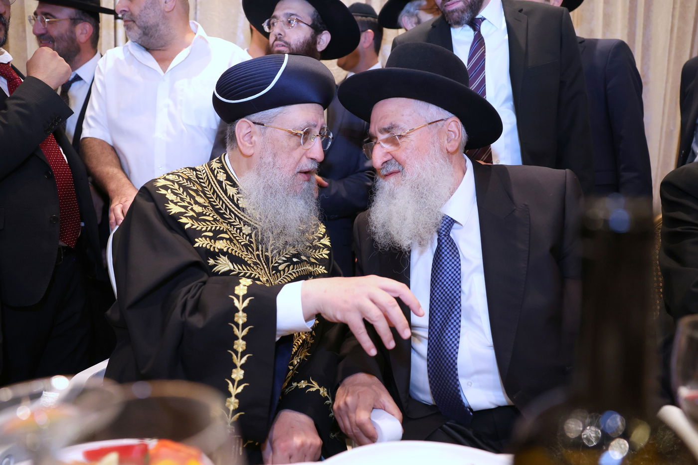 שמחת נישואי נכדת הראשל"צ הגאון רבי דוד יוסף