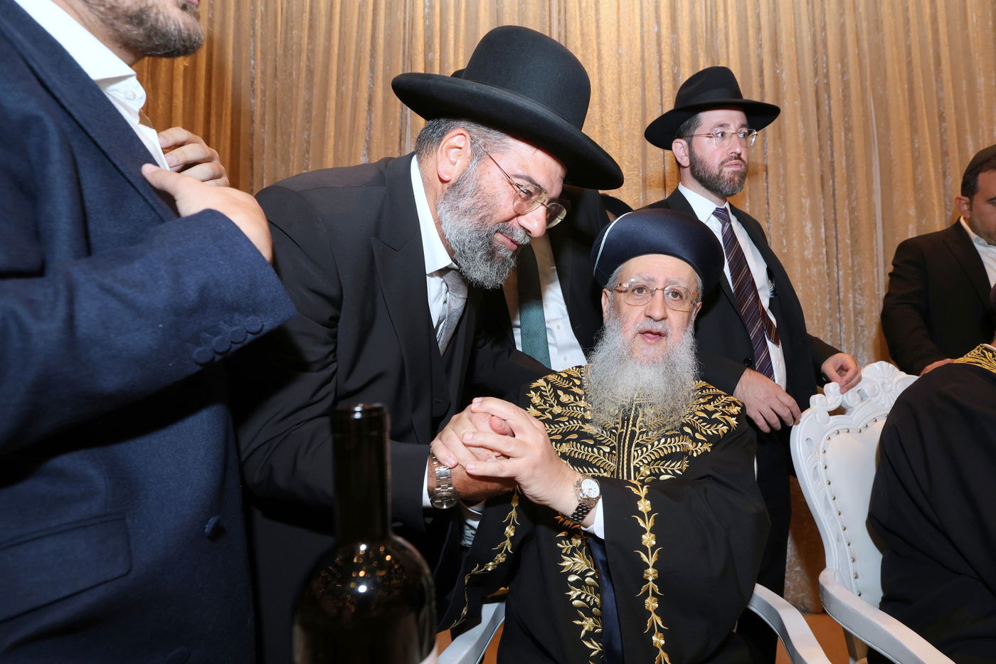 שמחת נישואי נכדת הראשל"צ הגאון רבי דוד יוסף