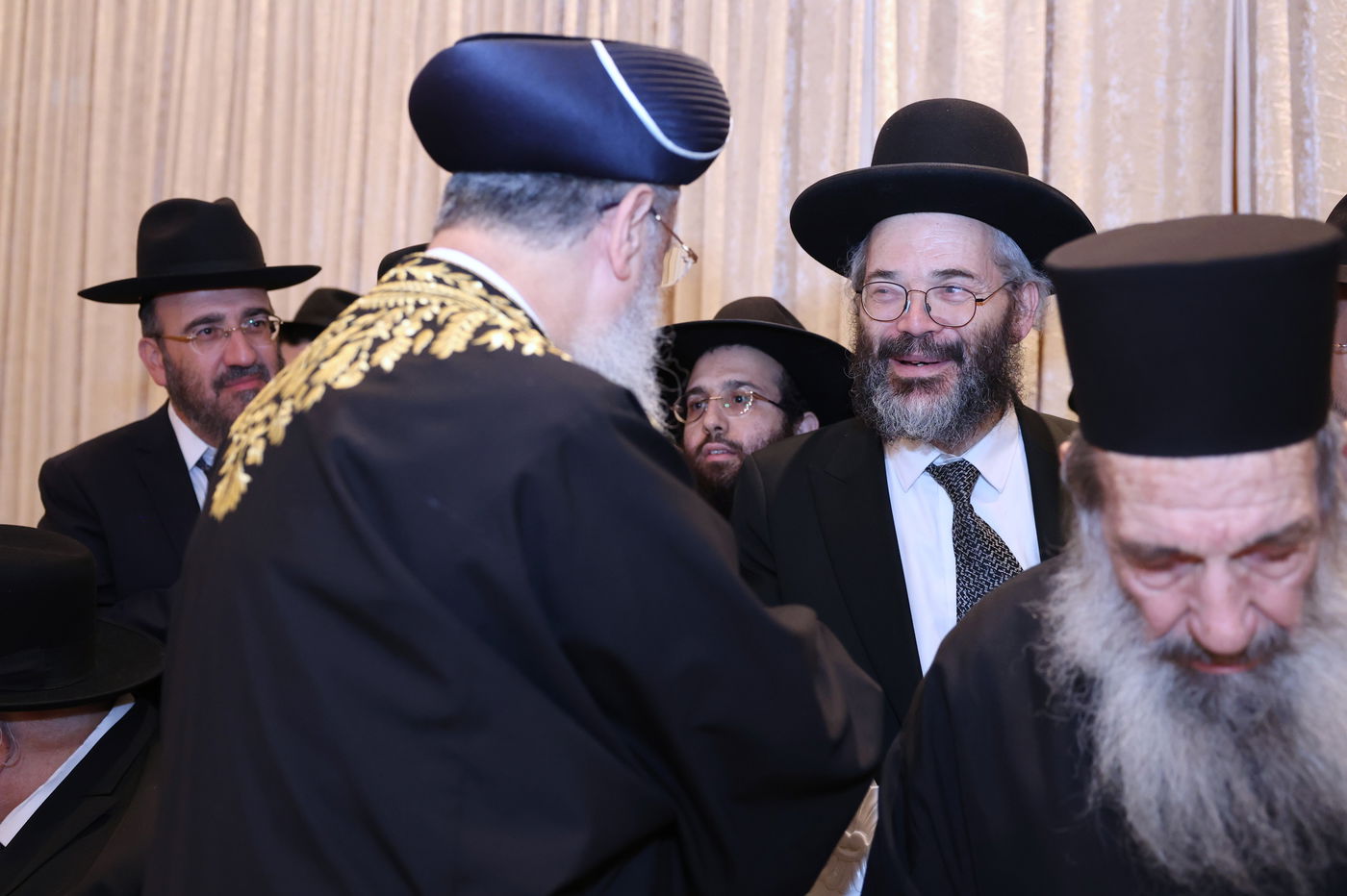 שמחת נישואי נכדת הראשל"צ הגאון רבי דוד יוסף