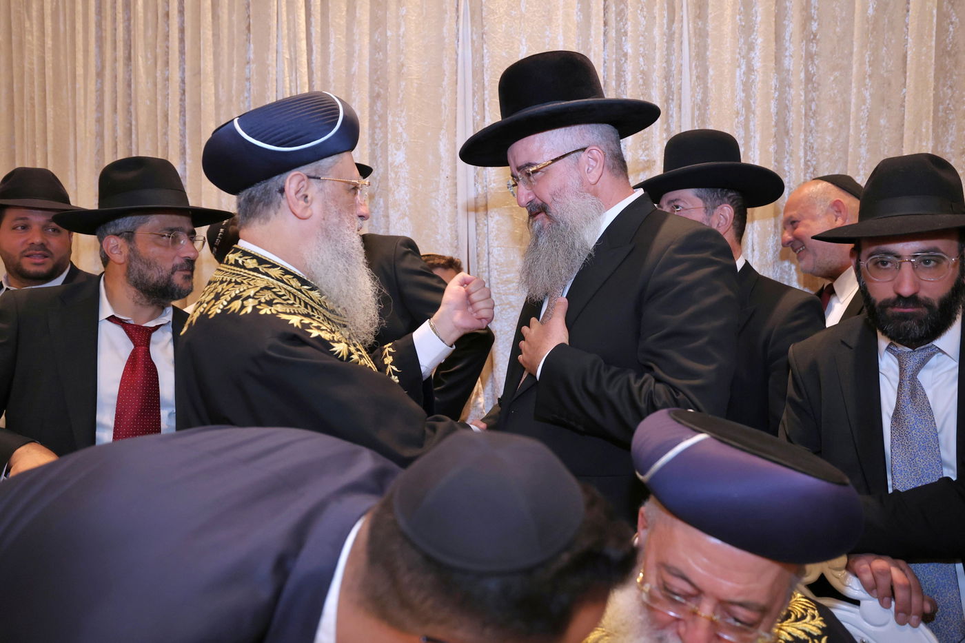 שמחת נישואי נכדת הראשל"צ הגאון רבי דוד יוסף