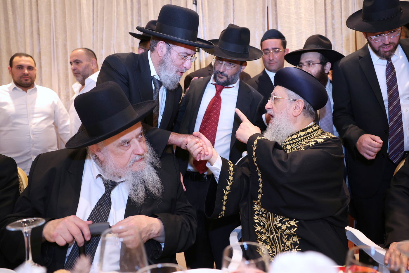 שמחת נישואי נכדת הראשל"צ הגאון רבי דוד יוסף