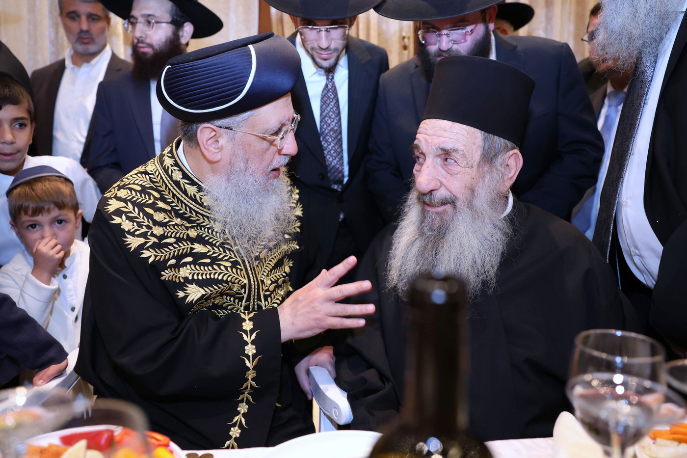 שמחת נישואי נכדת הראשל"צ הגאון רבי דוד יוסף