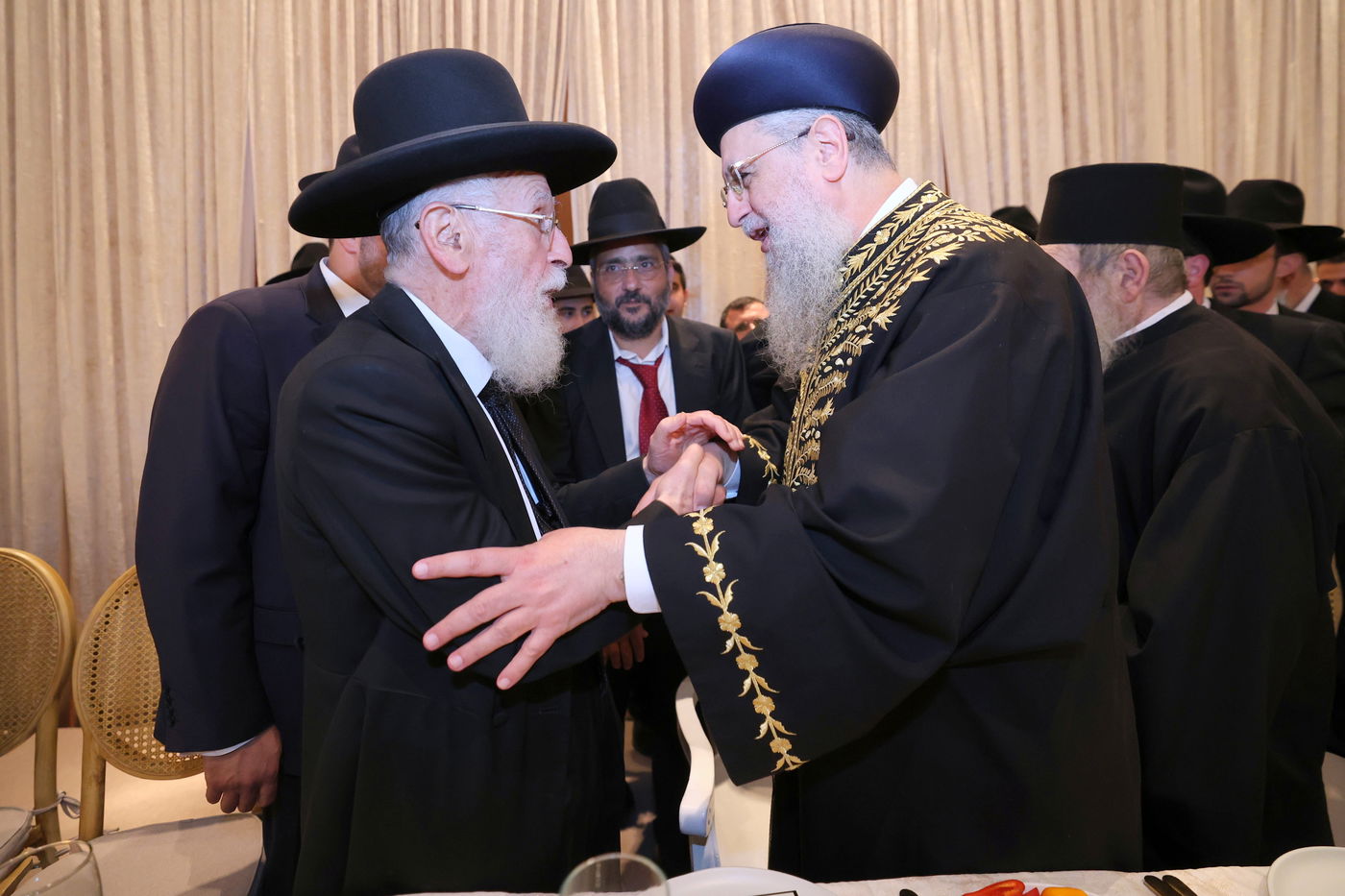 שמחת נישואי נכדת הראשל"צ הגאון רבי דוד יוסף