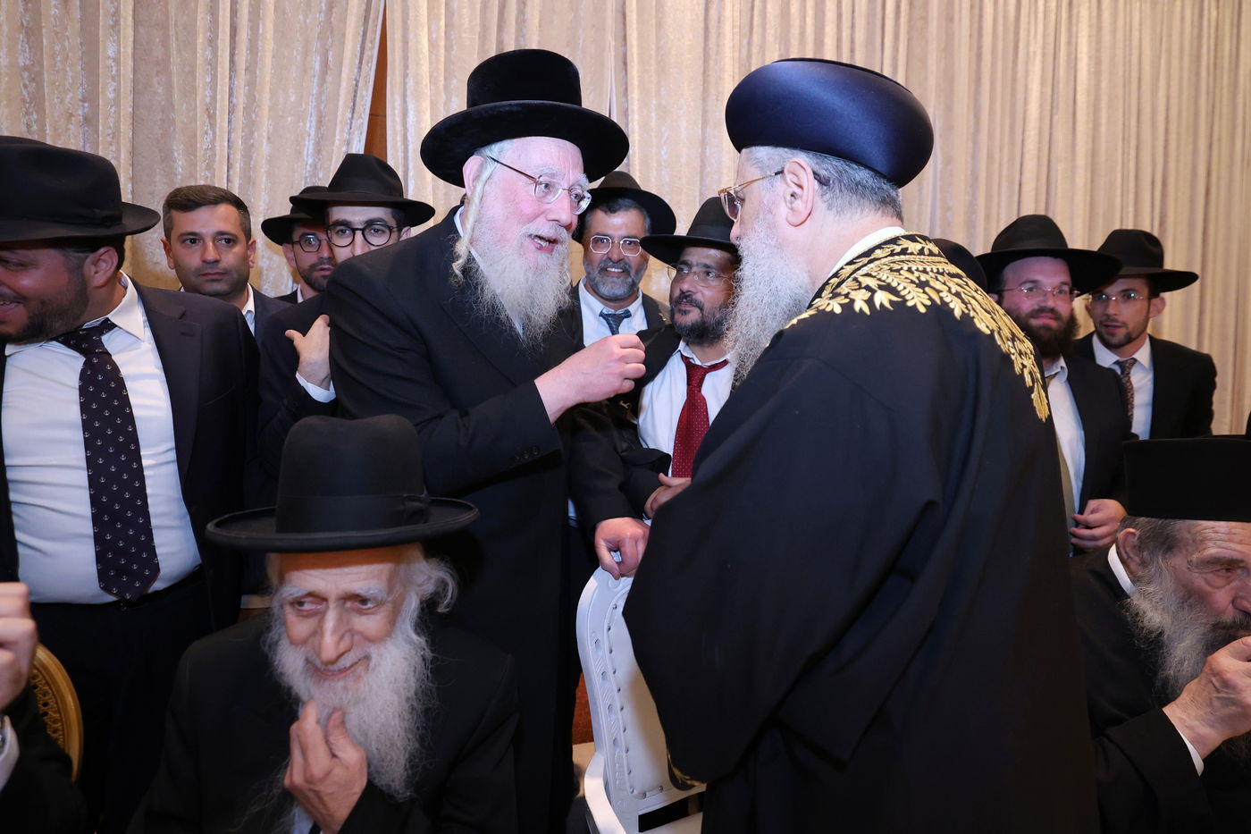 שמחת נישואי נכדת הראשל"צ הגאון רבי דוד יוסף