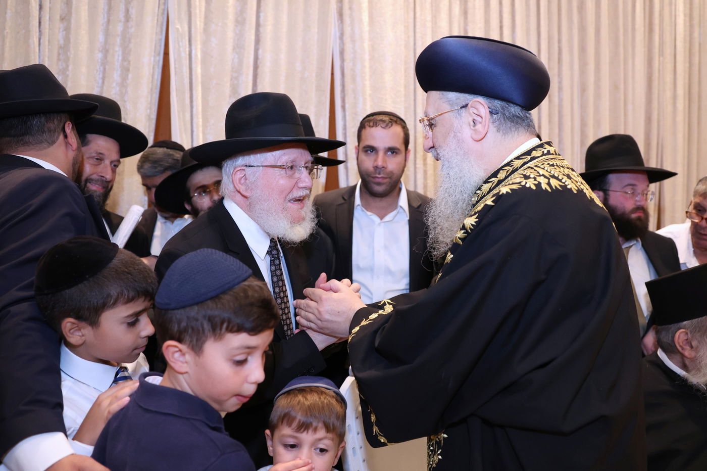 שמחת נישואי נכדת הראשל"צ הגאון רבי דוד יוסף