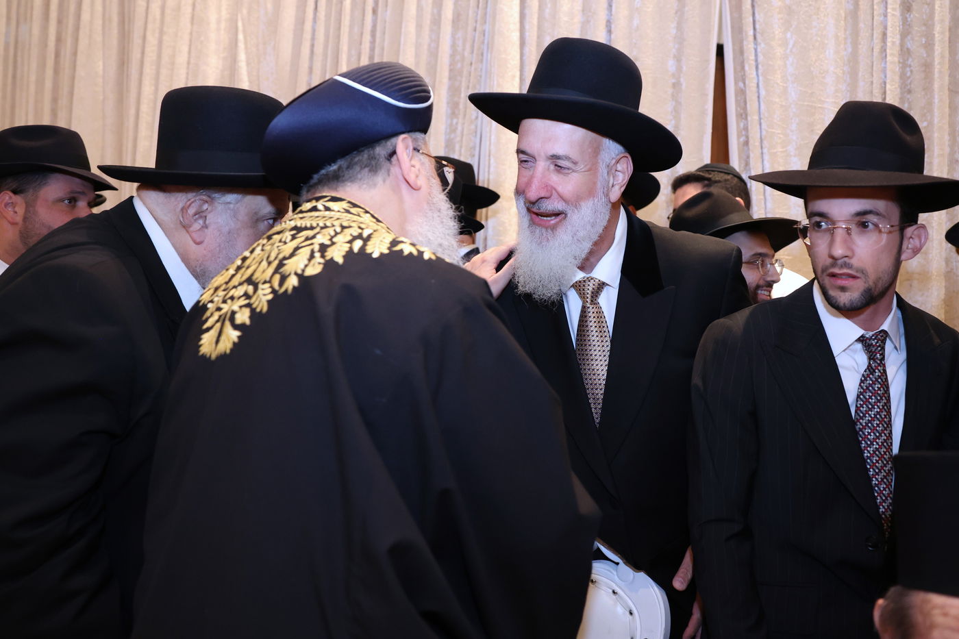 שמחת נישואי נכדת הראשל"צ הגאון רבי דוד יוסף