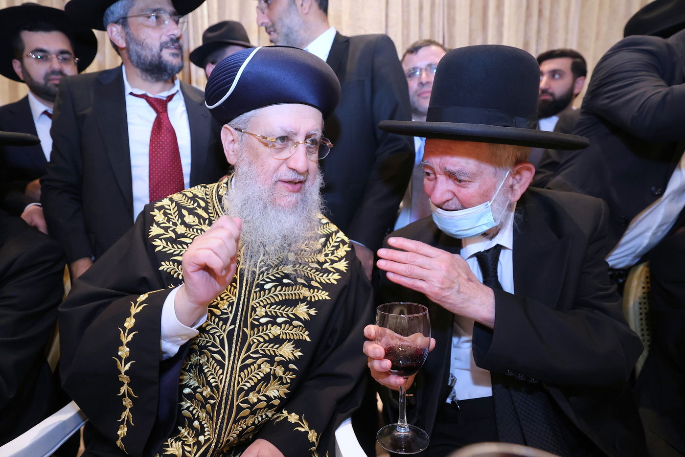 שמחת נישואי נכדת הראשל"צ הגאון רבי דוד יוסף