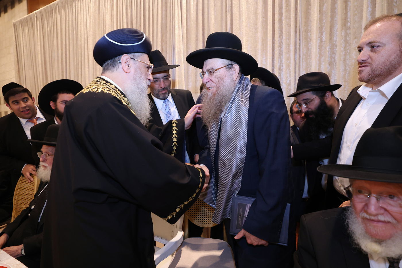 שמחת נישואי נכדת הראשל"צ הגאון רבי דוד יוסף