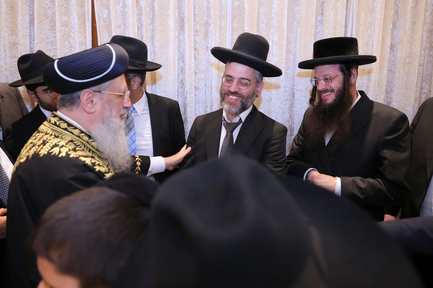 שמחת נישואי נכדת הראשל"צ הגאון רבי דוד יוסף