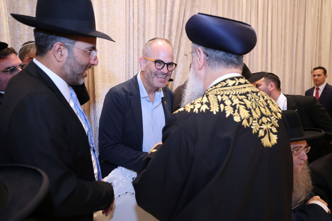 שמחת נישואי נכדת הראשל"צ הגאון רבי דוד יוסף