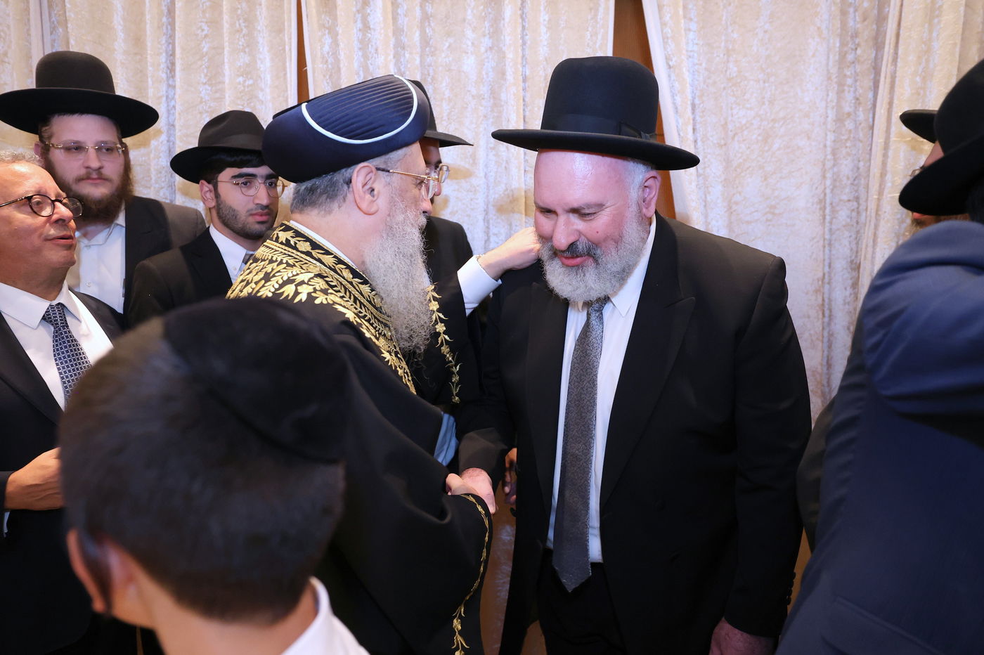 שמחת נישואי נכדת הראשל"צ הגאון רבי דוד יוסף