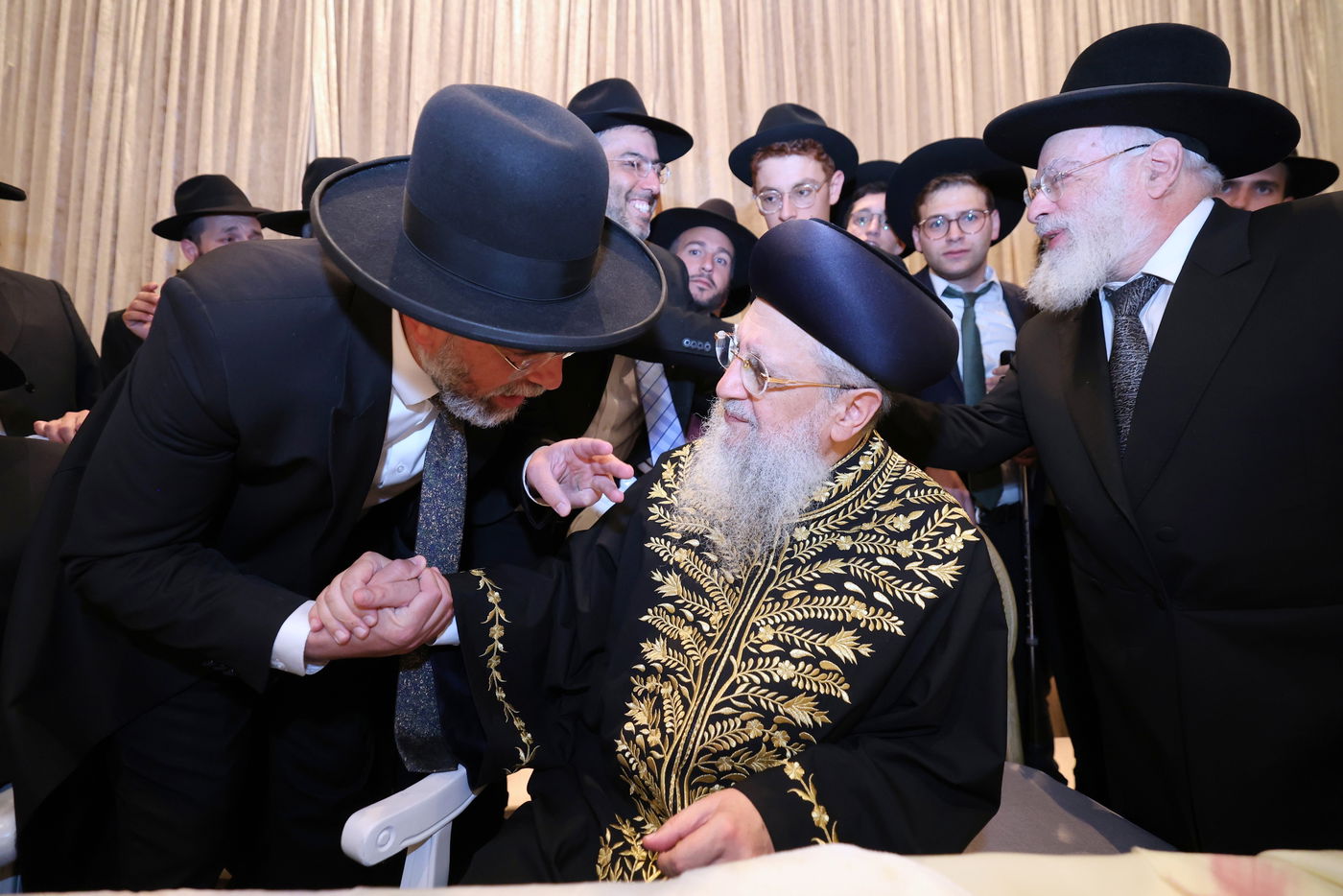 שמחת נישואי נכדת הראשל"צ הגאון רבי דוד יוסף