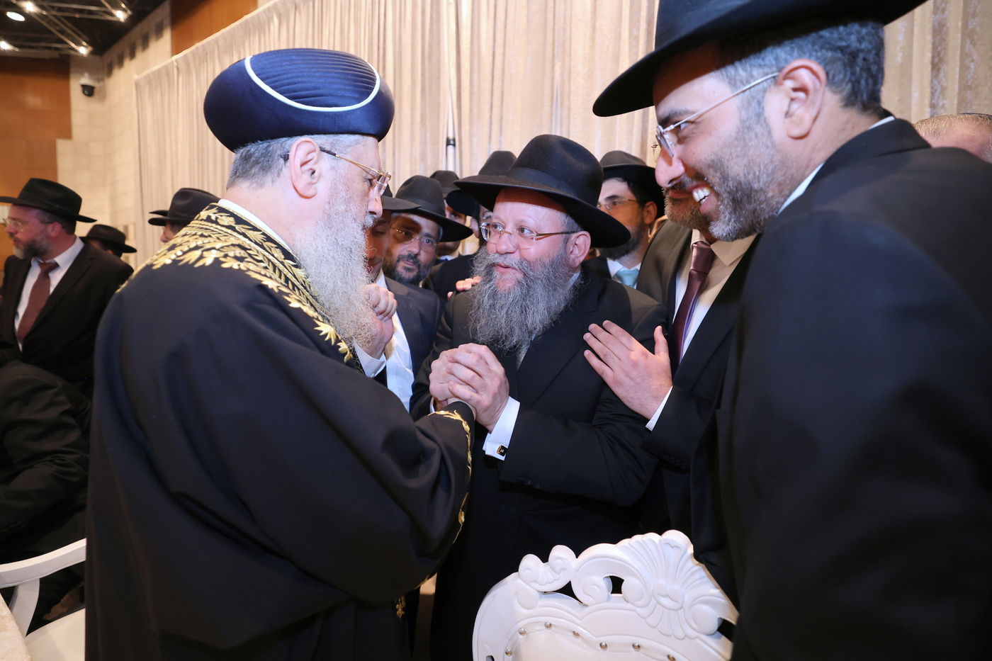 שמחת נישואי נכדת הראשל"צ הגאון רבי דוד יוסף