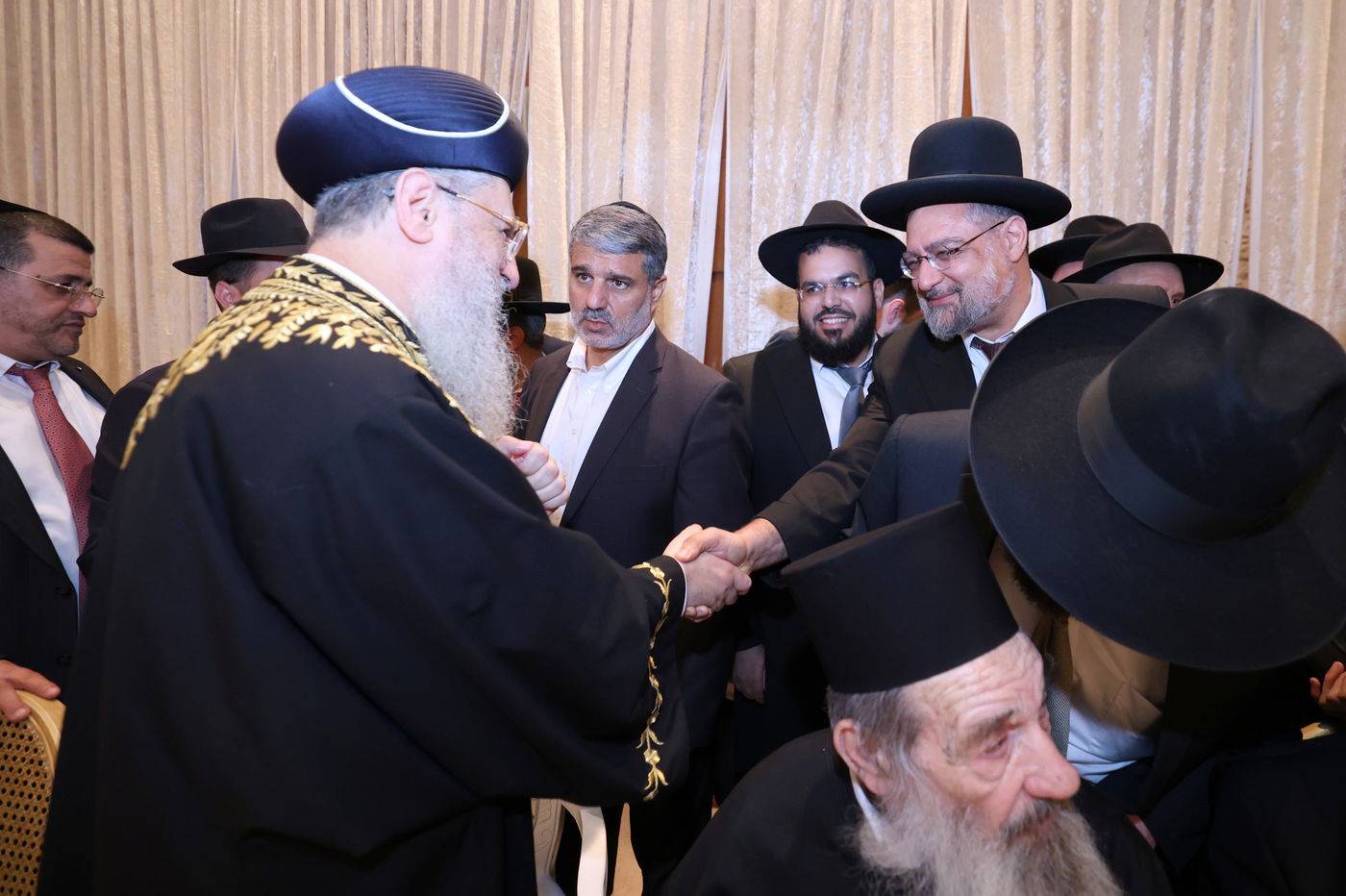 שמחת נישואי נכדת הראשל"צ הגאון רבי דוד יוסף