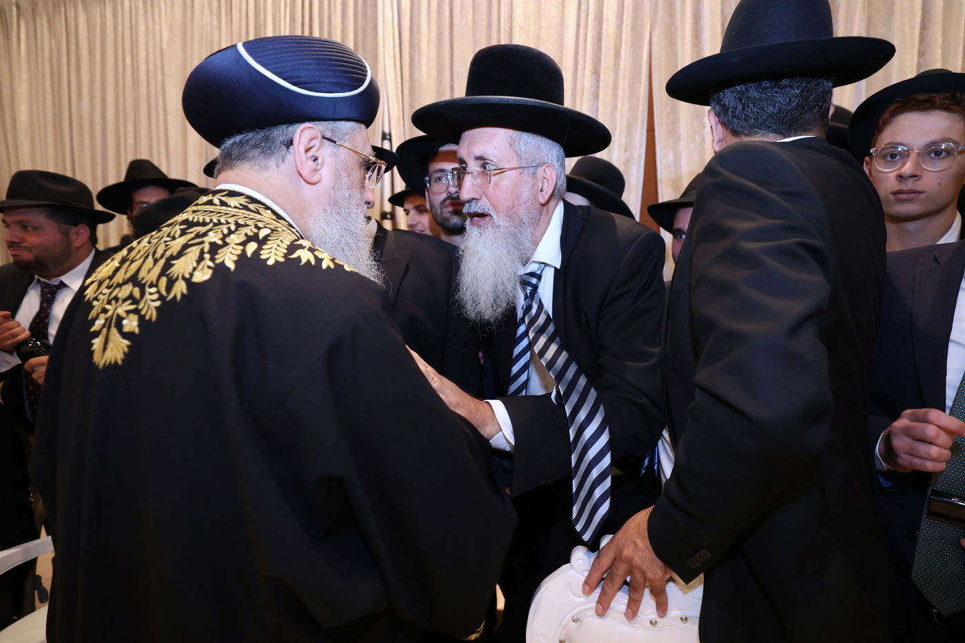 שמחת נישואי נכדת הראשל"צ הגאון רבי דוד יוסף