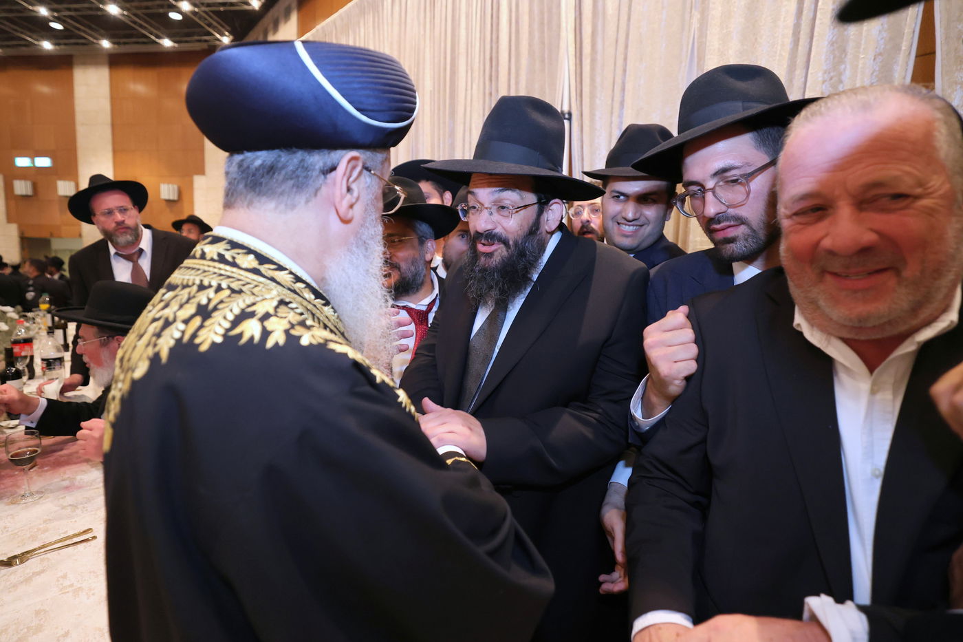 שמחת נישואי נכדת הראשל"צ הגאון רבי דוד יוסף