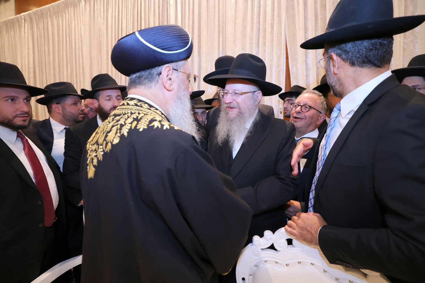 שמחת נישואי נכדת הראשל"צ הגאון רבי דוד יוסף