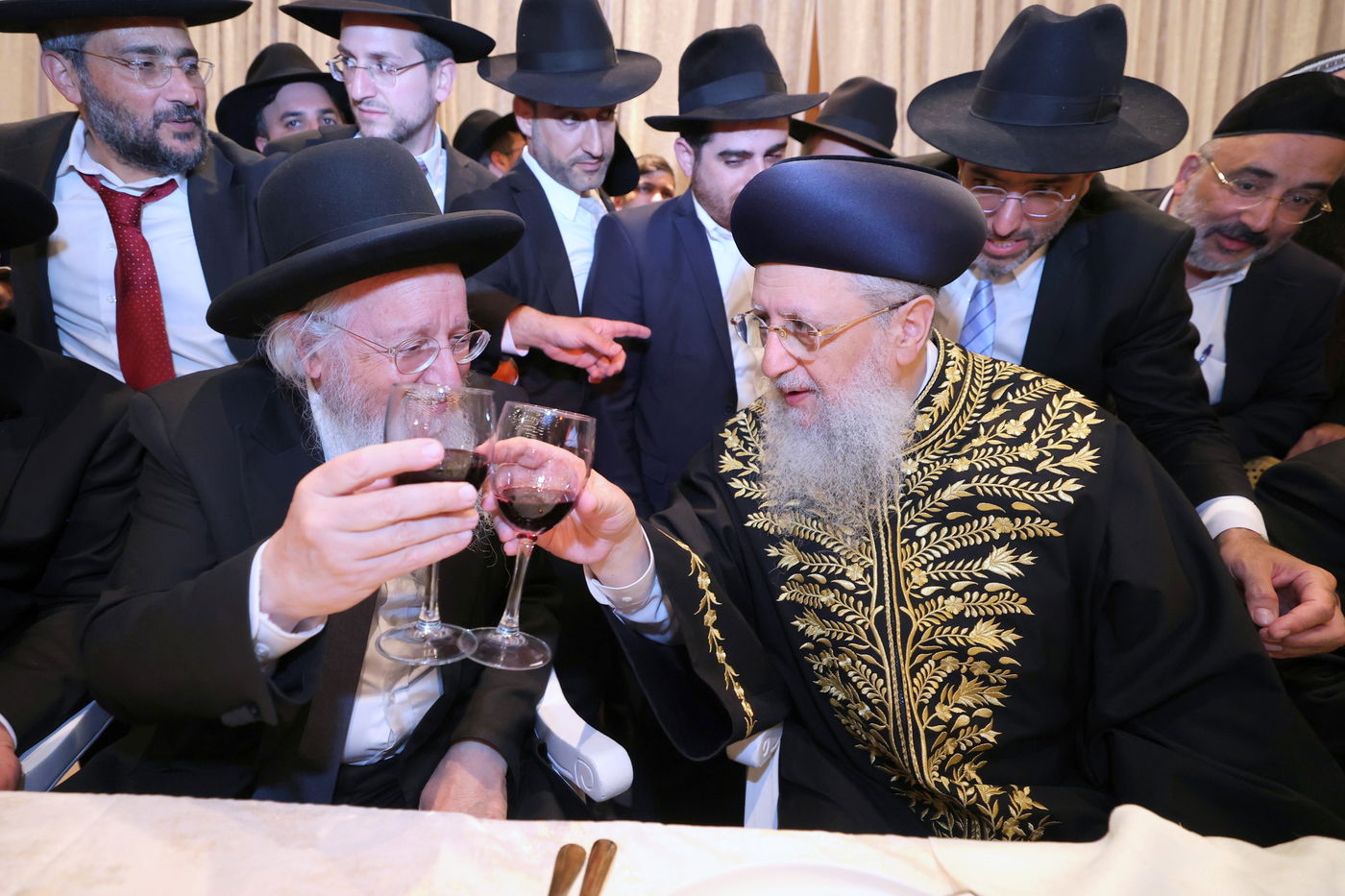 שמחת נישואי נכדת הראשל"צ הגאון רבי דוד יוסף