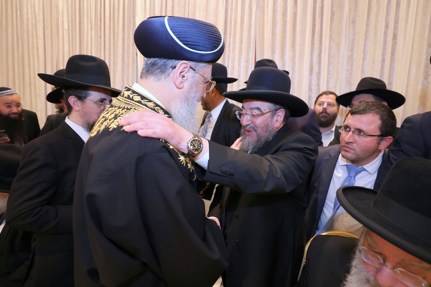 שמחת נישואי נכדת הראשל"צ הגאון רבי דוד יוסף