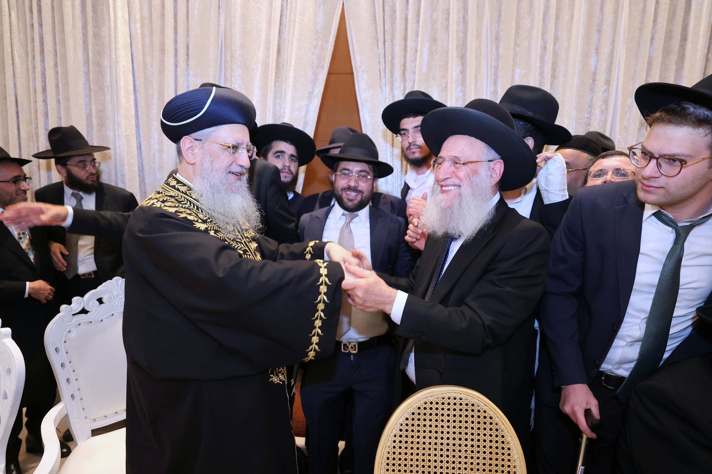 שמחת נישואי נכדת הראשל"צ הגאון רבי דוד יוסף