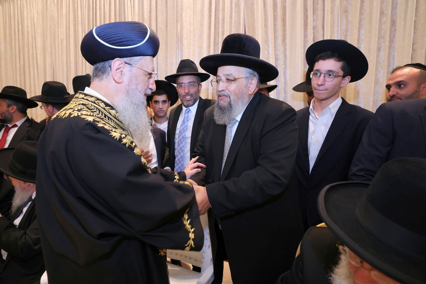 שמחת נישואי נכדת הראשל"צ הגאון רבי דוד יוסף