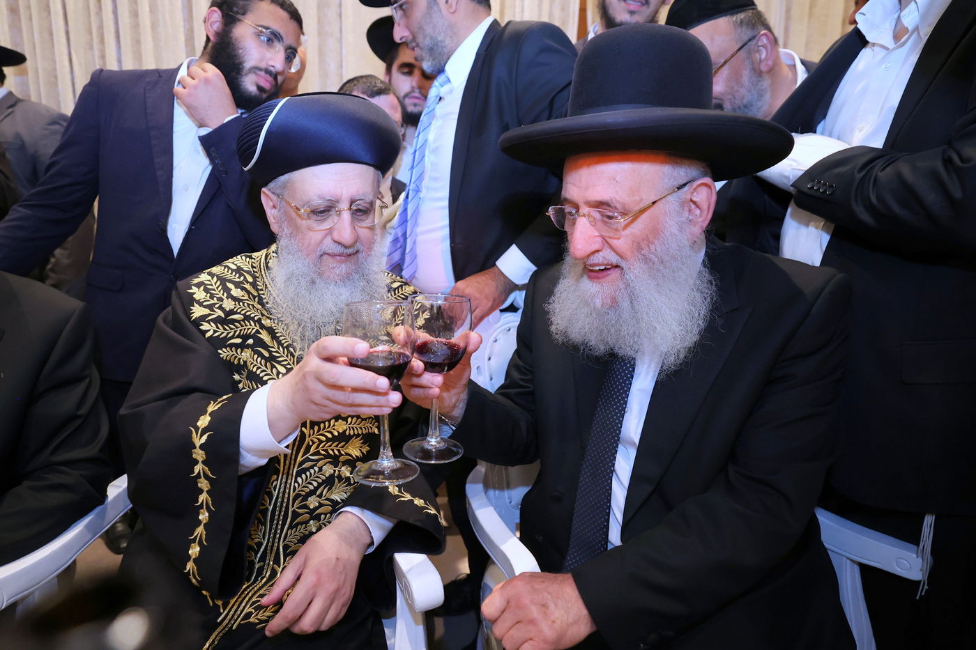 שמחת נישואי נכדת הראשל"צ הגאון רבי דוד יוסף