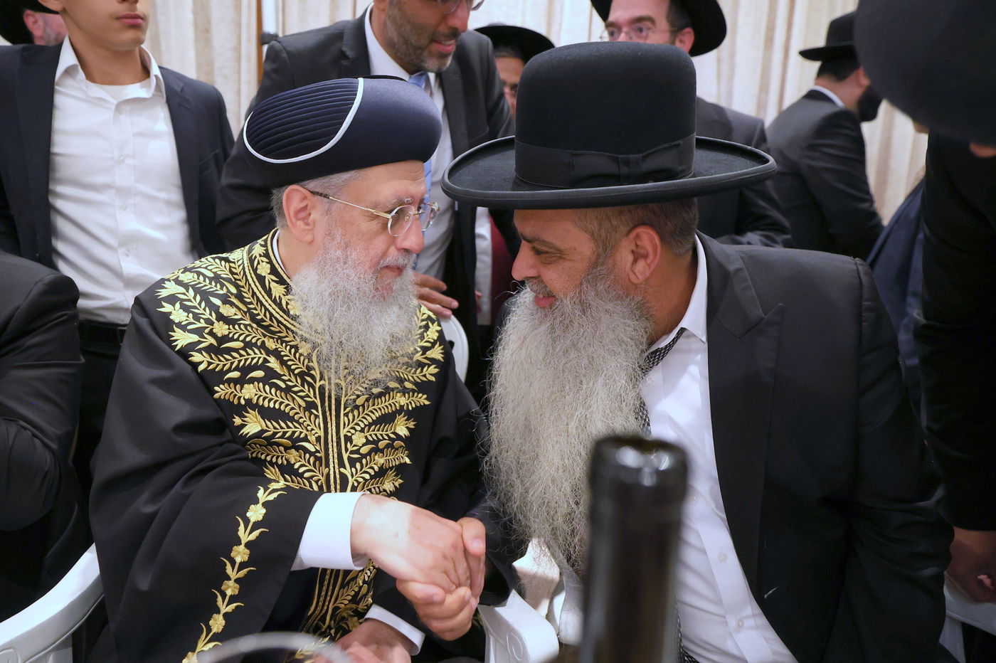 שמחת נישואי נכדת הראשל"צ הגאון רבי דוד יוסף