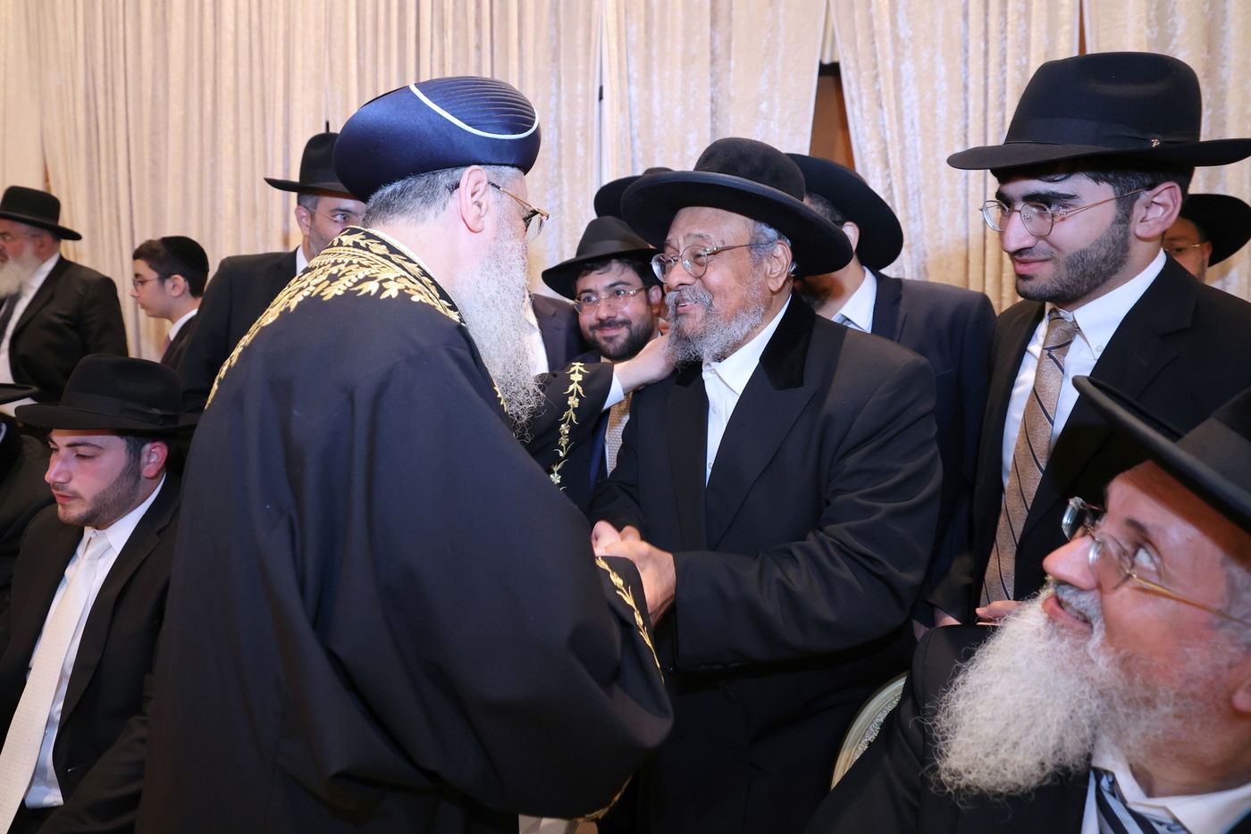 שמחת נישואי נכדת הראשל"צ הגאון רבי דוד יוסף