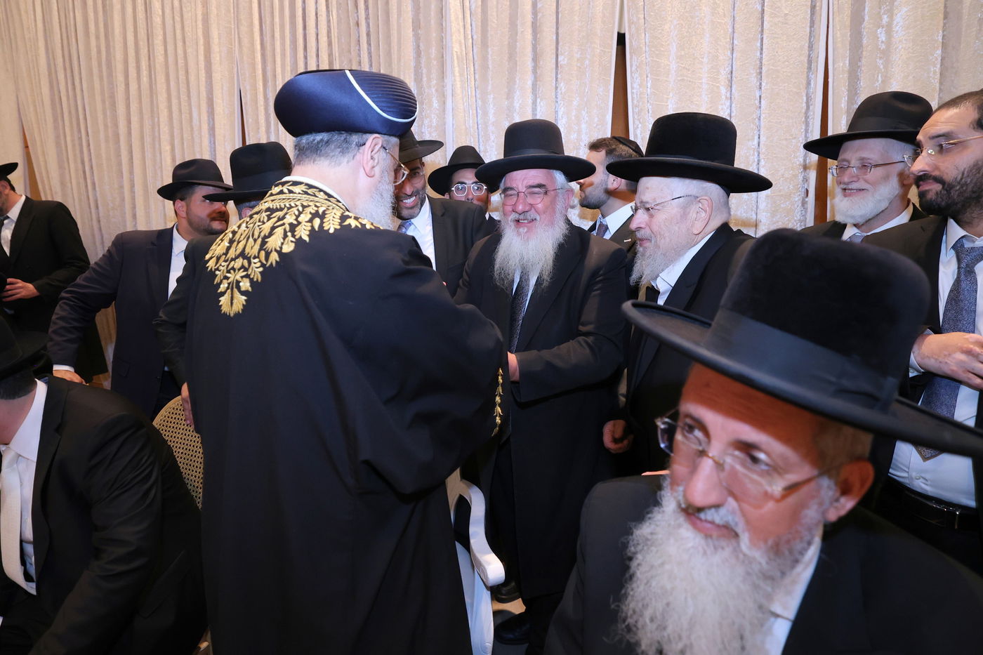 שמחת נישואי נכדת הראשל"צ הגאון רבי דוד יוסף