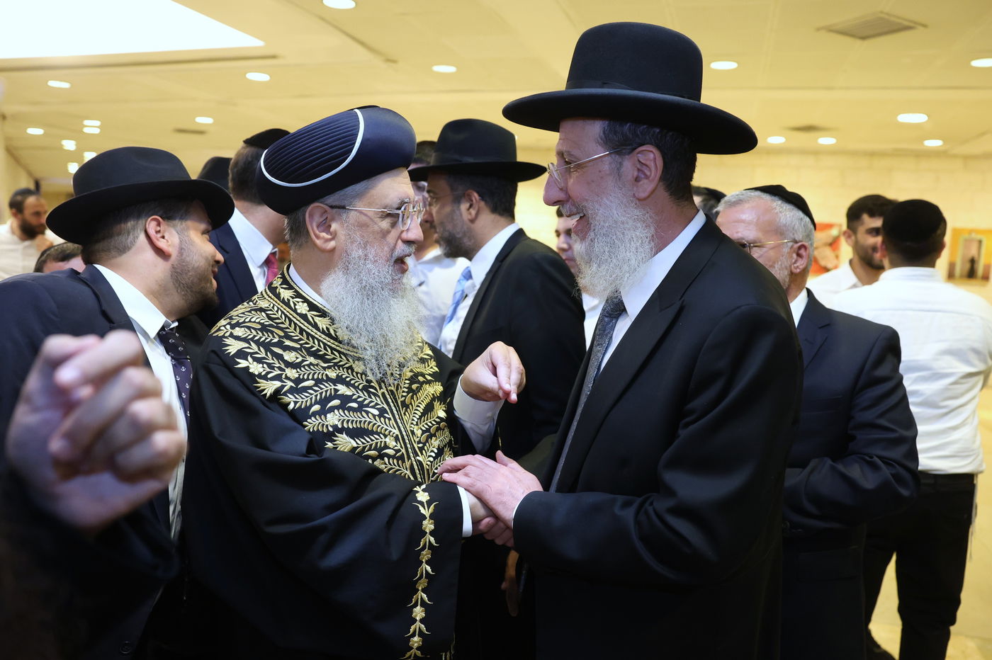 שמחת נישואי נכדת הראשל"צ הגאון רבי דוד יוסף