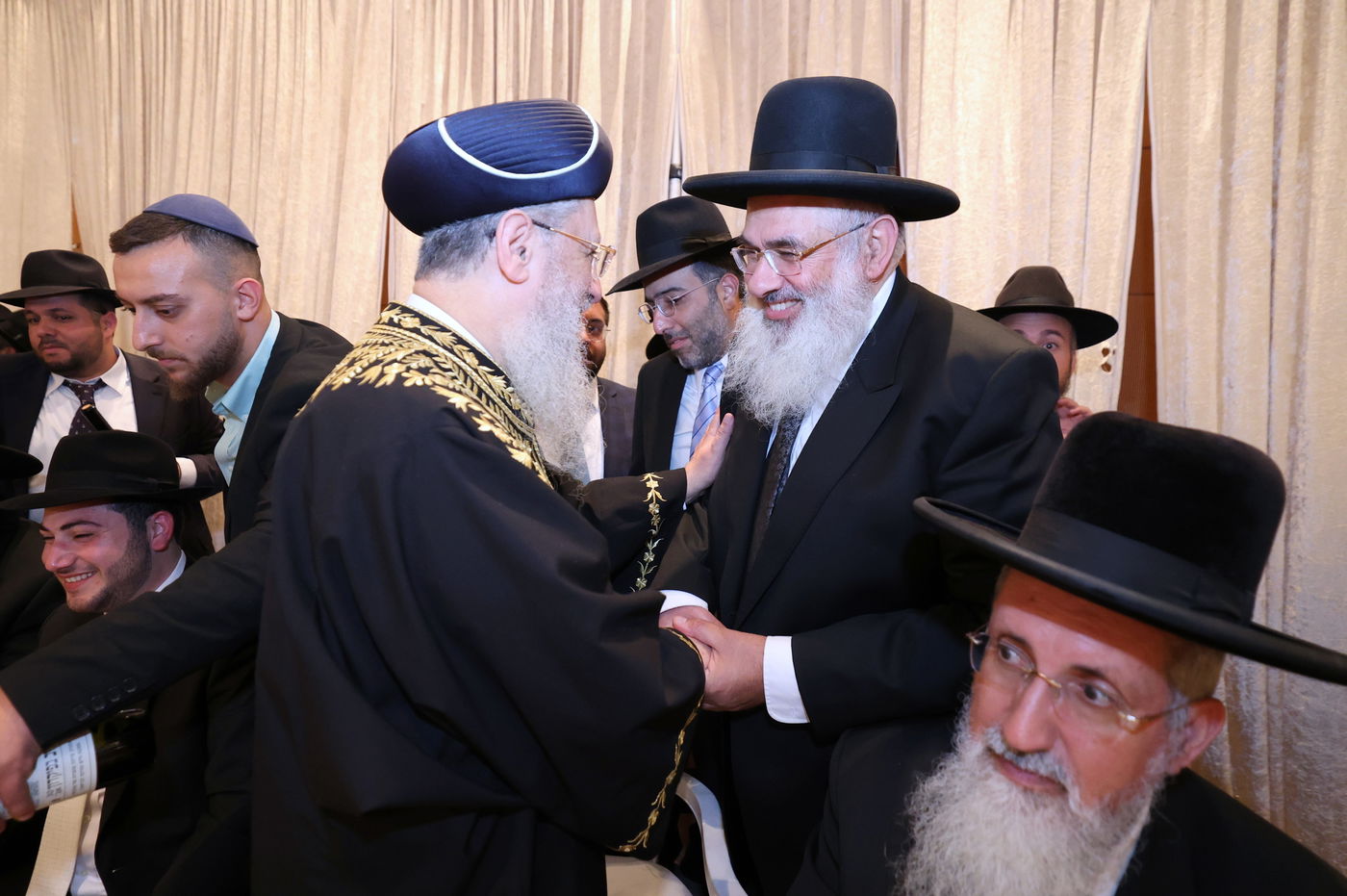 שמחת נישואי נכדת הראשל"צ הגאון רבי דוד יוסף