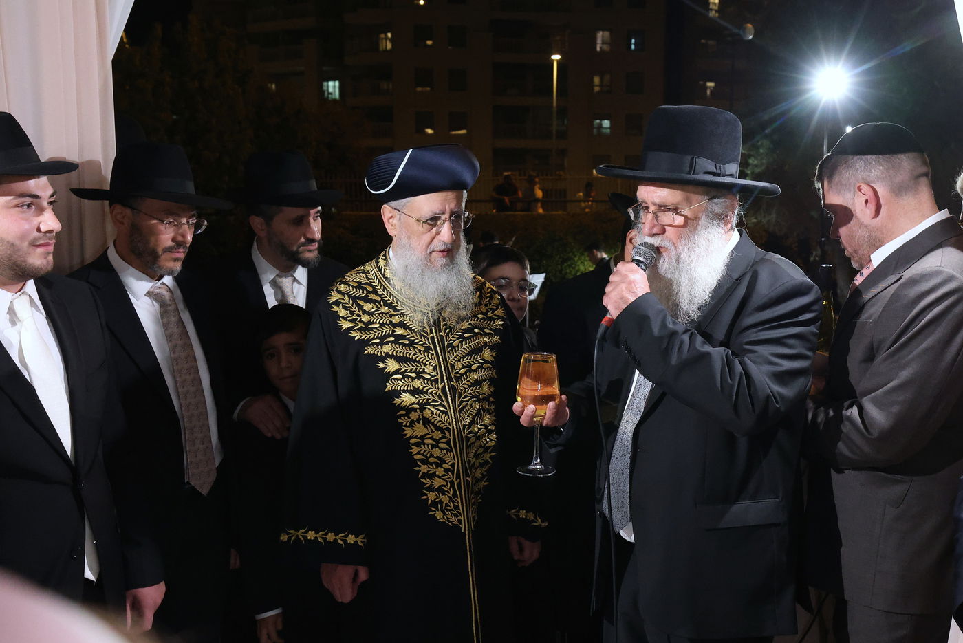 שמחת נישואי נכדת הראשל"צ הגאון רבי דוד יוסף