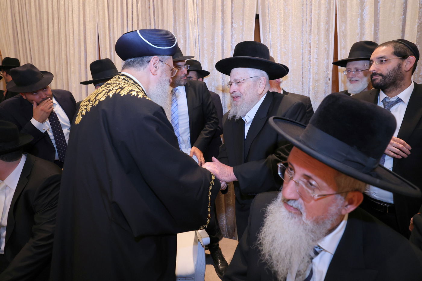 שמחת נישואי נכדת הראשל"צ הגאון רבי דוד יוסף