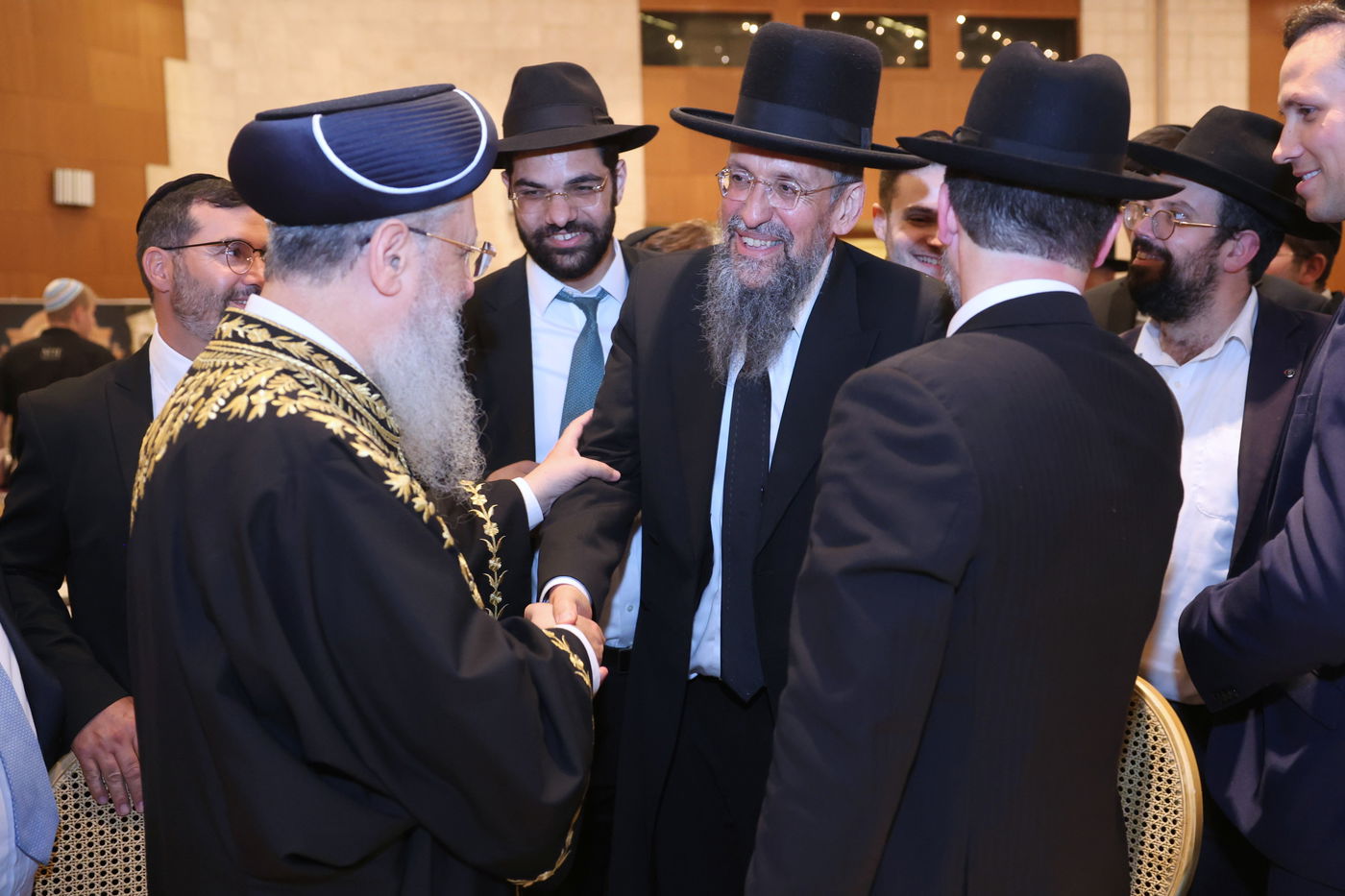 שמחת נישואי נכדת הראשל"צ הגאון רבי דוד יוסף