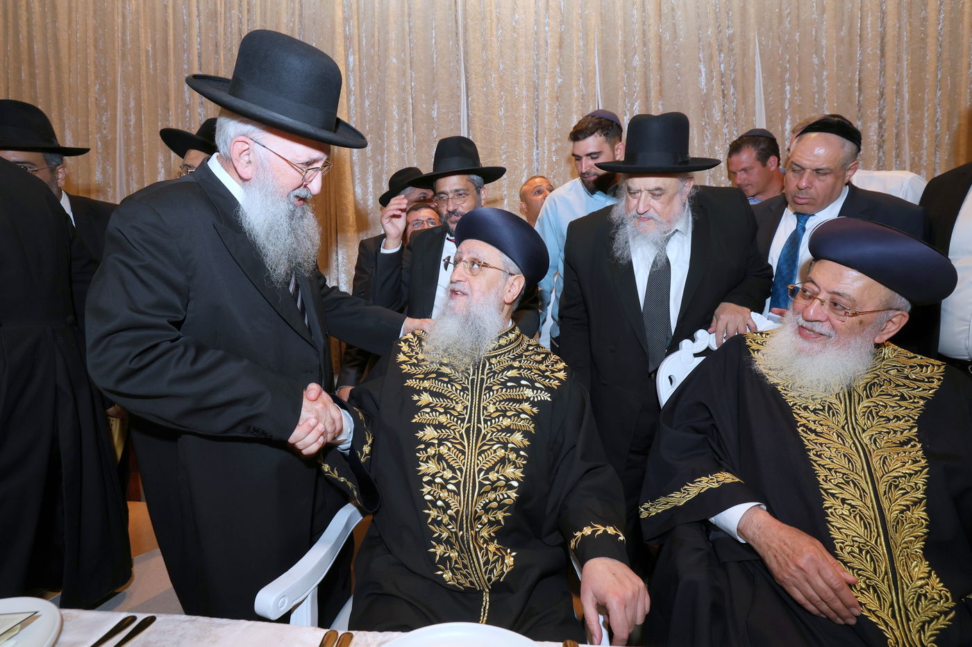 שמחת נישואי נכדת הראשל"צ הגאון רבי דוד יוסף