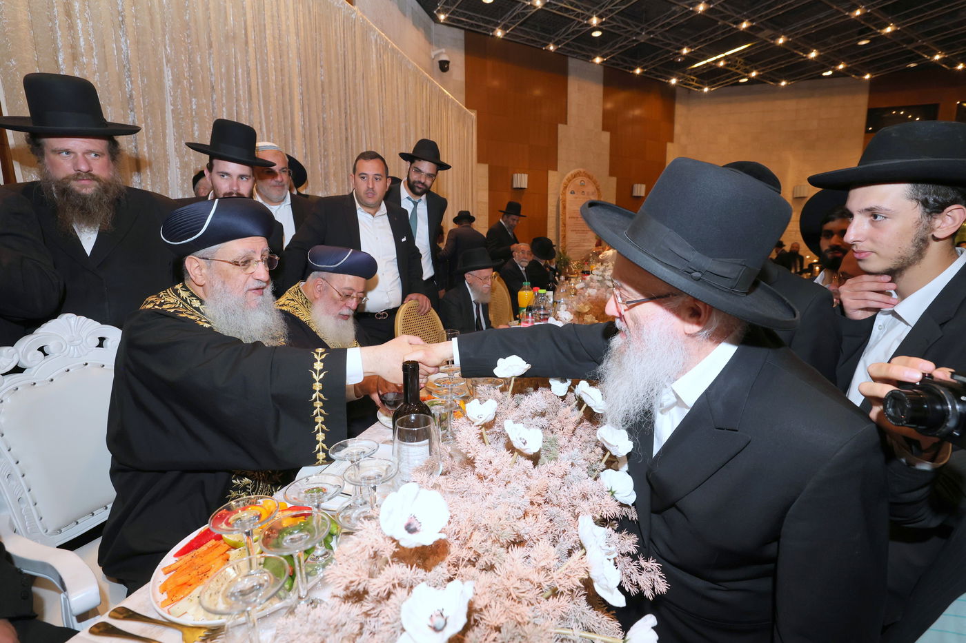 שמחת נישואי נכדת הראשל"צ הגאון רבי דוד יוסף