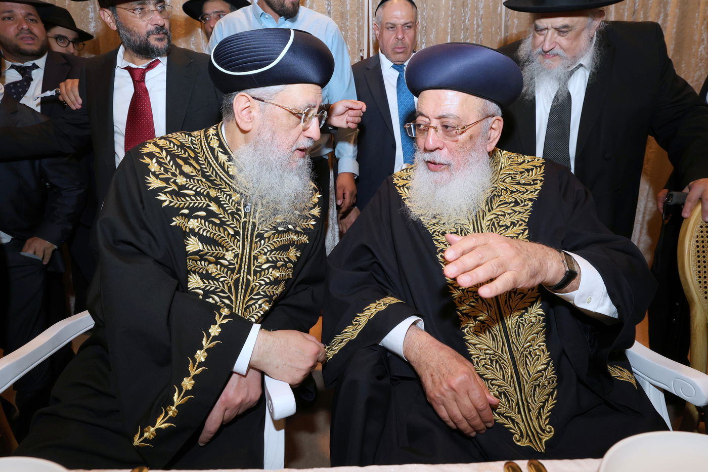 שמחת נישואי נכדת הראשל"צ הגאון רבי דוד יוסף