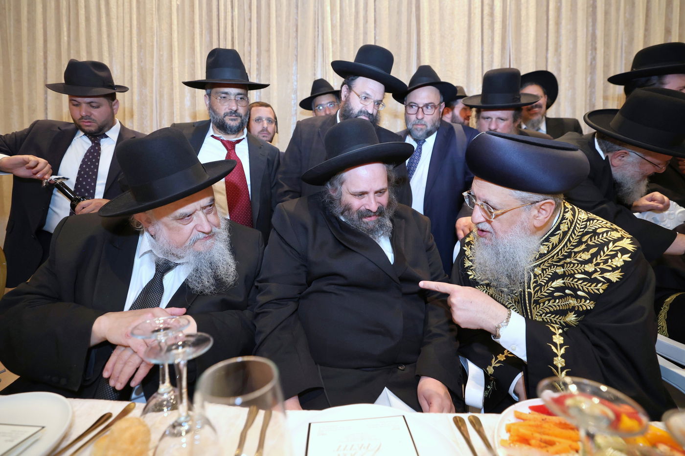 שמחת נישואי נכדת הראשל"צ הגאון רבי דוד יוסף