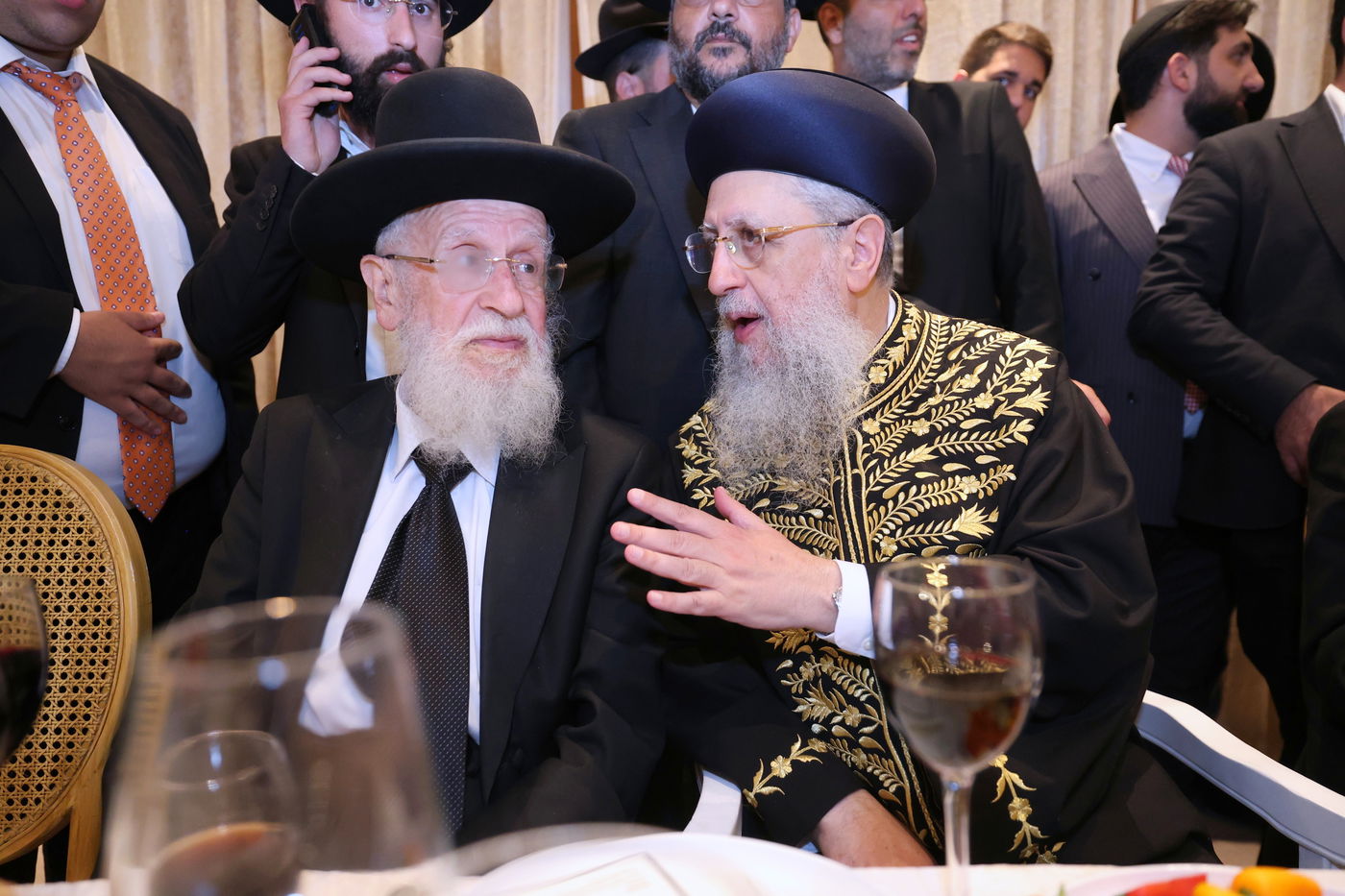 שמחת נישואי נכדת הראשל"צ הגאון רבי דוד יוסף