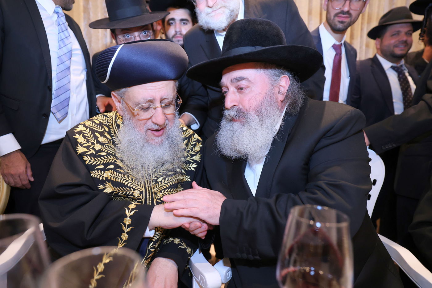 שמחת נישואי נכדת הראשל"צ הגאון רבי דוד יוסף