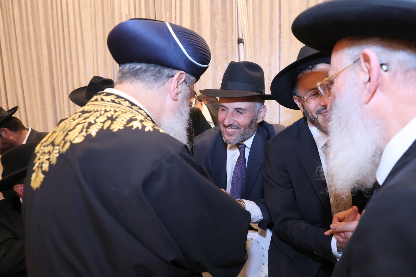 שמחת נישואי נכדת הראשל"צ הגאון רבי דוד יוסף