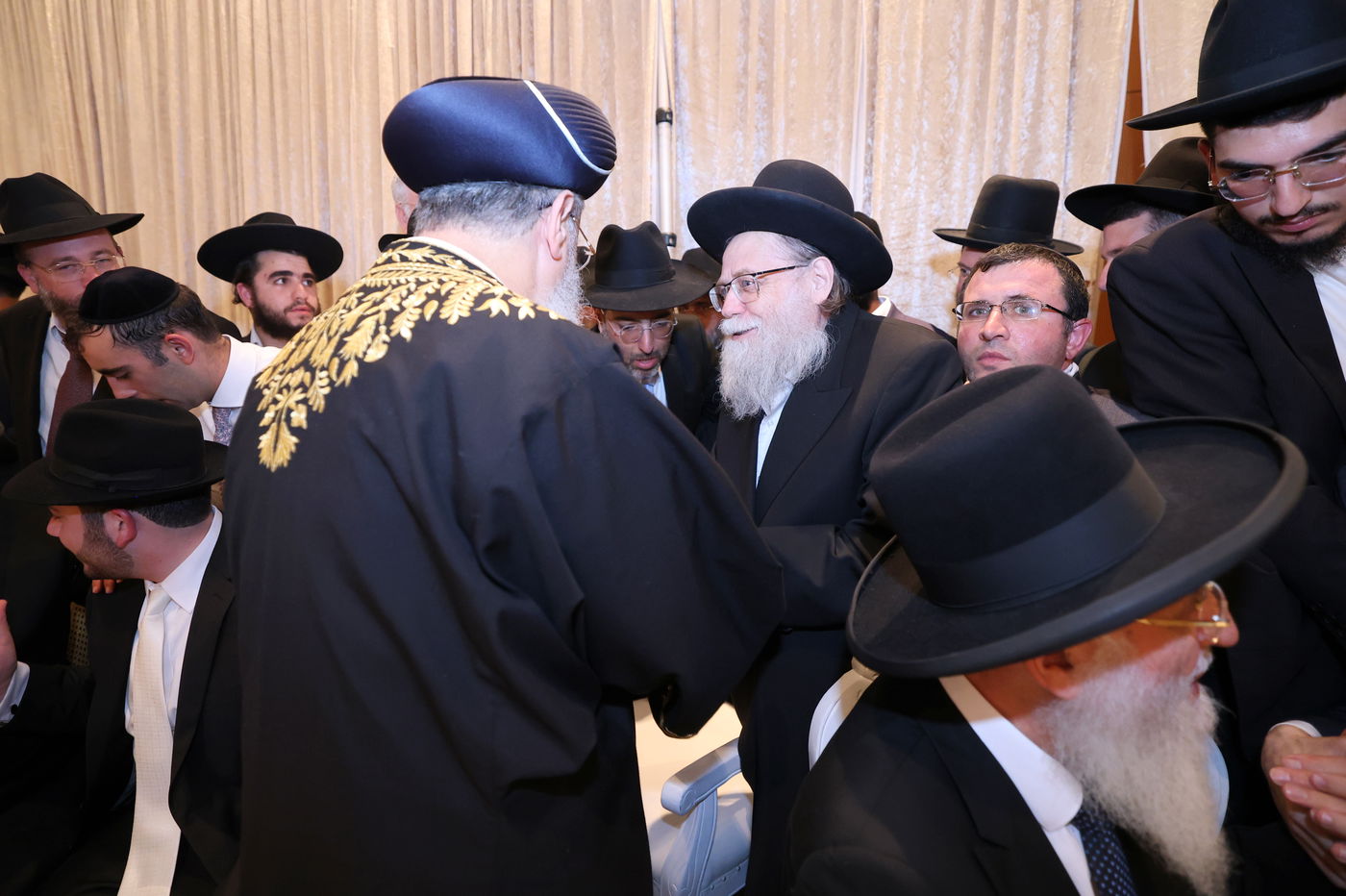 שמחת נישואי נכדת הראשל"צ הגאון רבי דוד יוסף