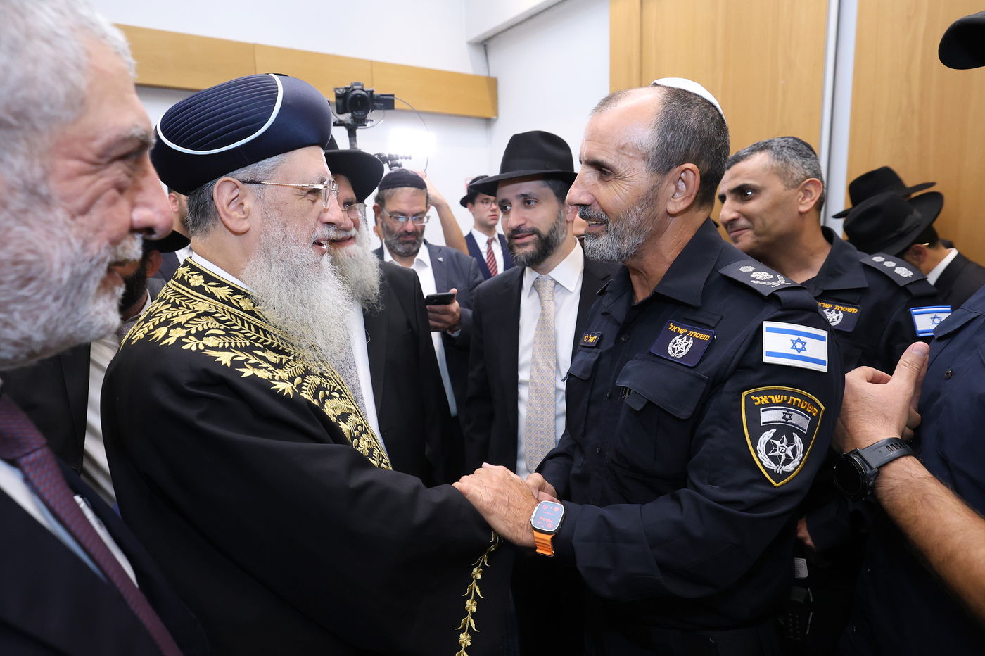 שמחת נישואי נכדת הראשל"צ הגאון רבי דוד יוסף