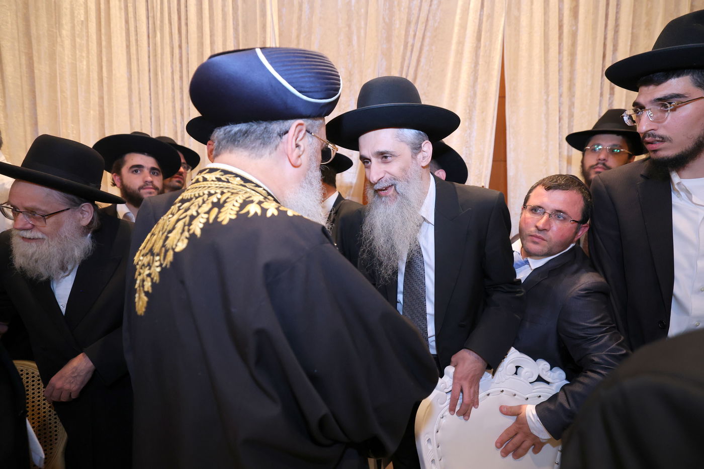 שמחת נישואי נכדת הראשל"צ הגאון רבי דוד יוסף