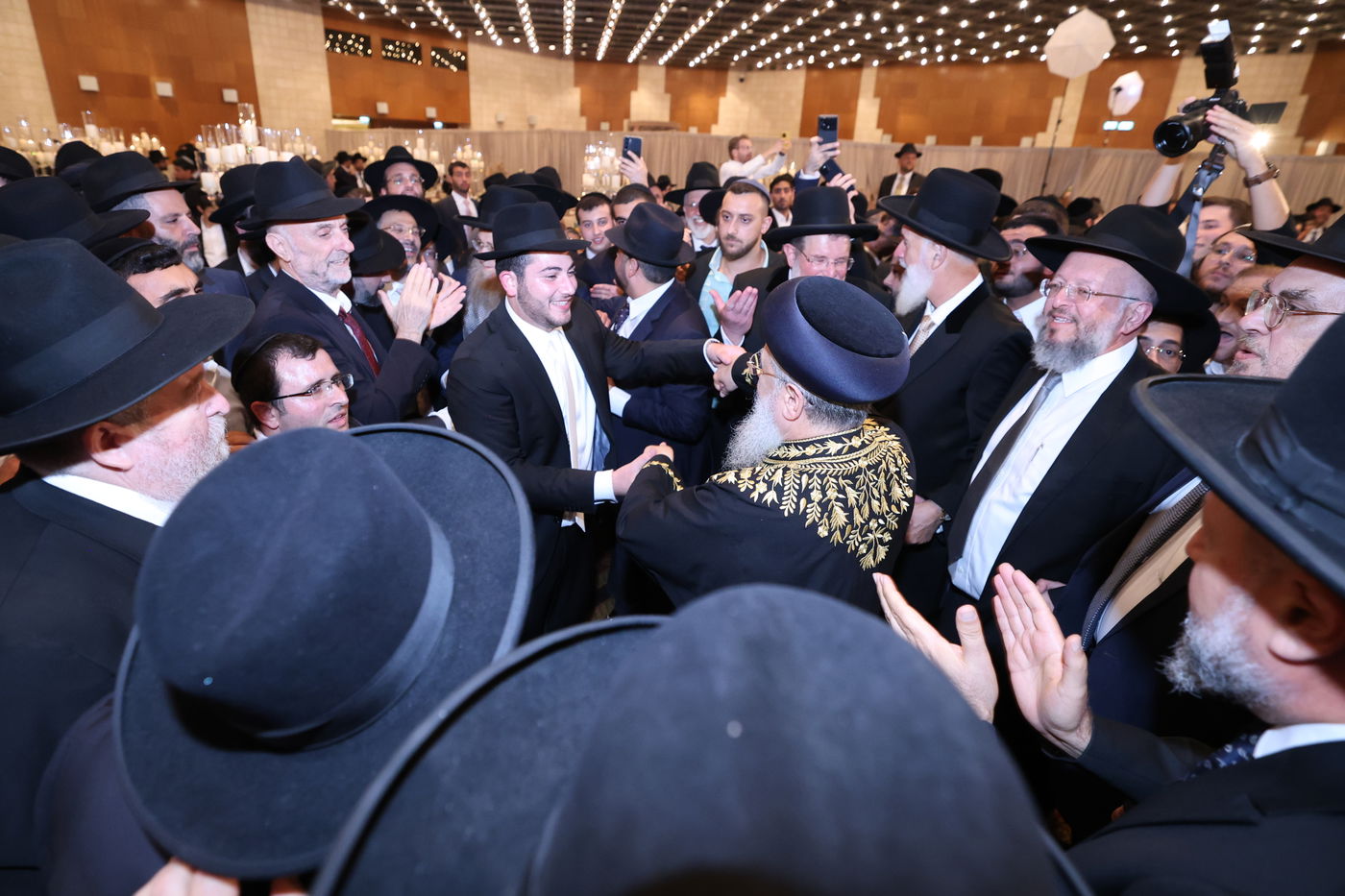 שמחת נישואי נכדת הראשל"צ הגאון רבי דוד יוסף